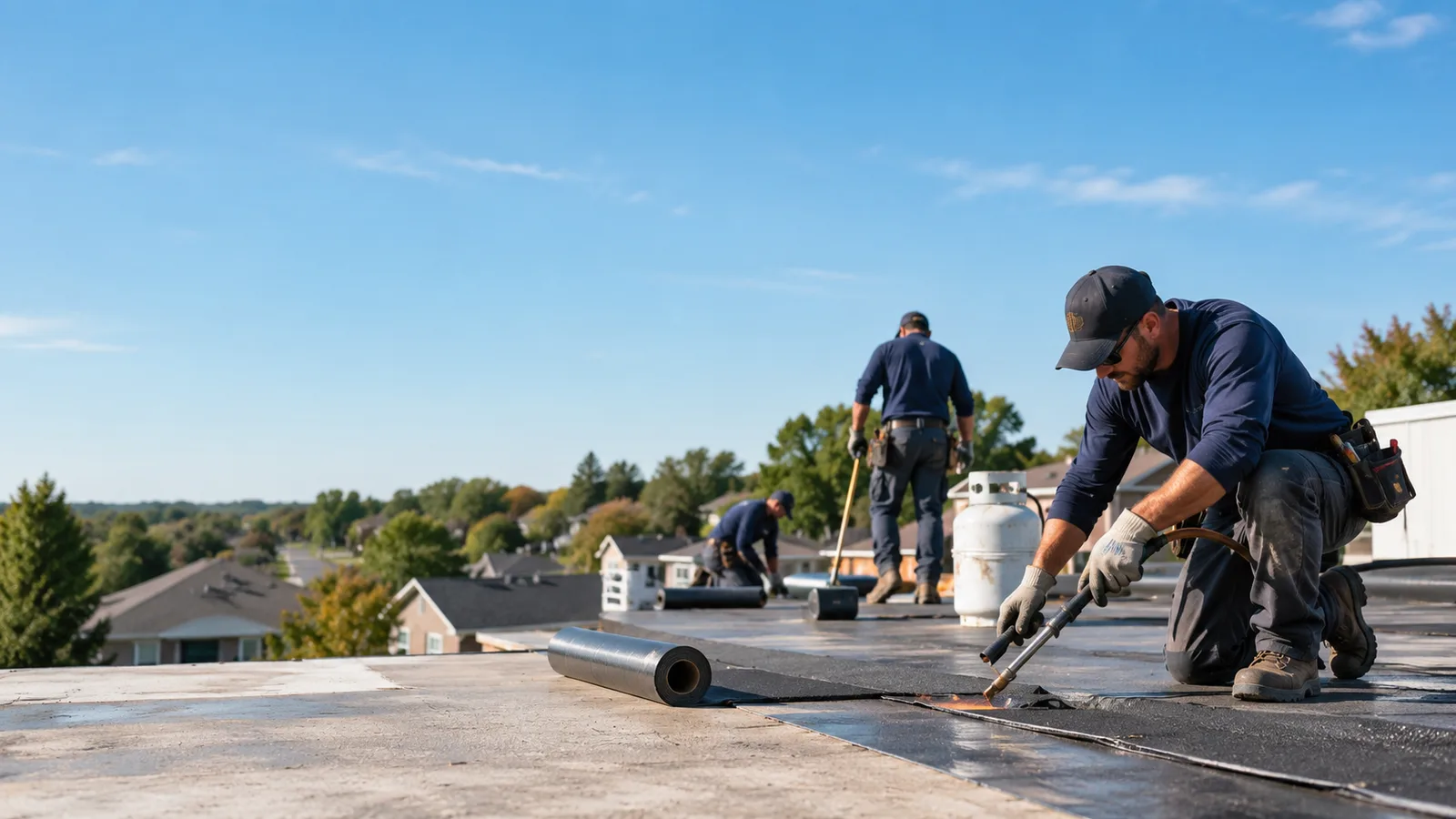 Flat Roof Leak Repair providers in Scottown, OH